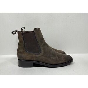 Thursday Boot Company Duchess Chelsea Boots Brown Suede Women's Size 9